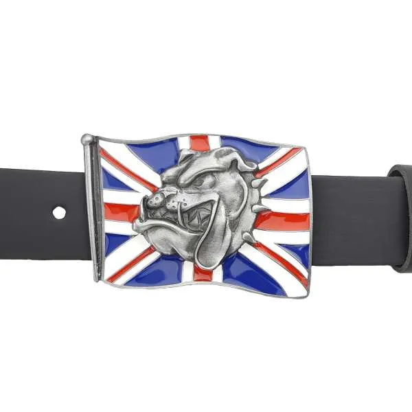 Buckle British Flag with belt