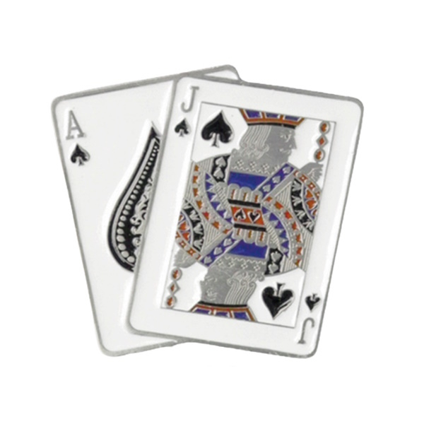 Guertelschnalle Spielkarten