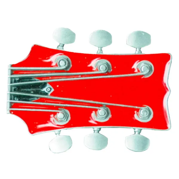 Guertelschnalle Gitarrenkopf