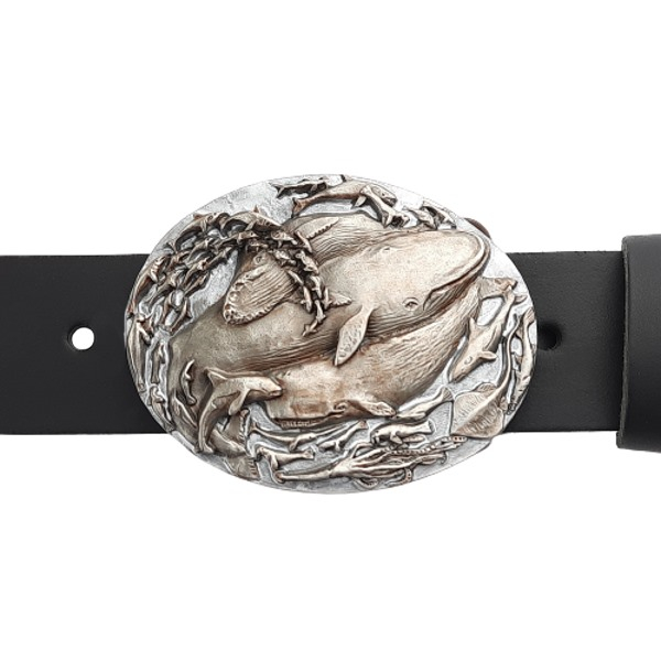 Buckle Whales detail