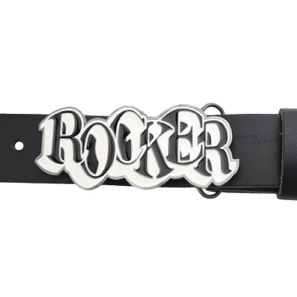 Belt Buckle Rocker With Belt