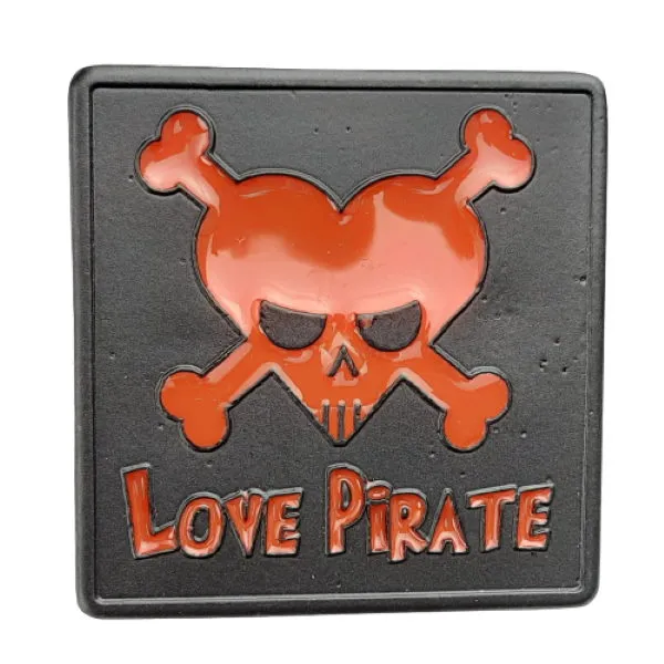 Gürtelschnalle Love Pirate