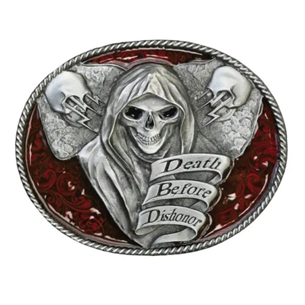 Belt Buckle Death Before Dishonor