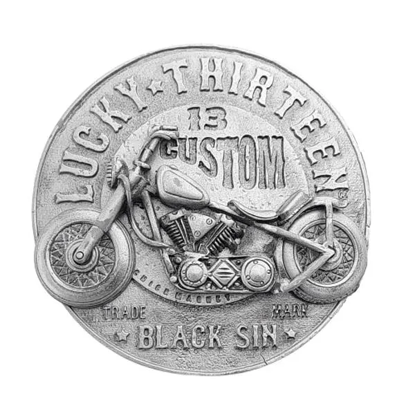 Gürtelschnalle Lucky 13