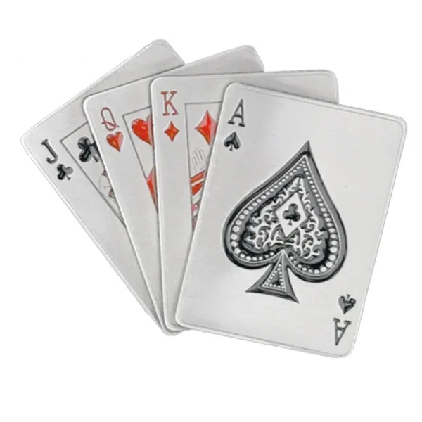 Gürtelschnalle Spielkarten