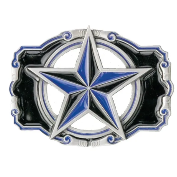 Belt Buckle Western Star blue