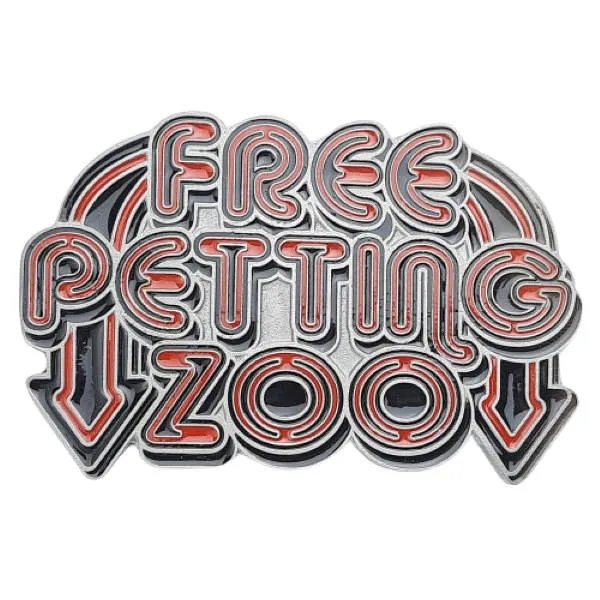 Gürtelschnalle Free Petting Zoo