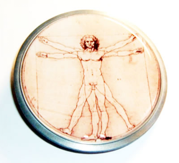 Buckle Art Theme: Vitruvian Man