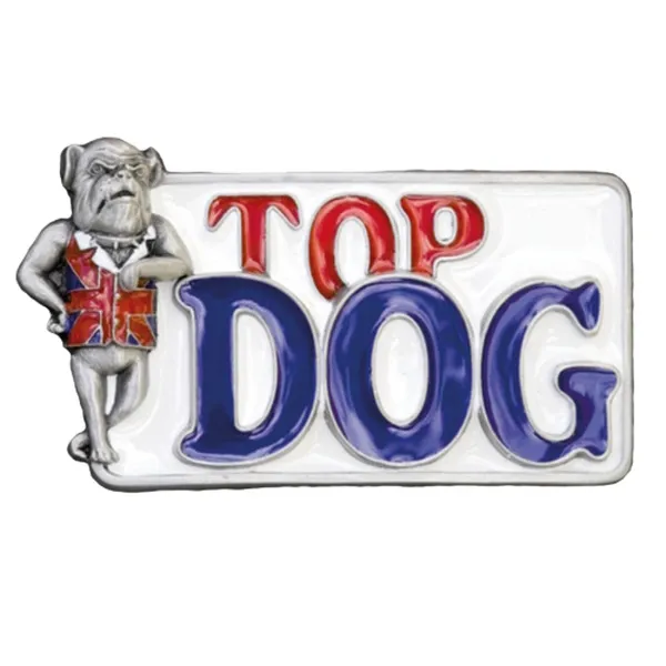 Gürtelschnalle Top Dog