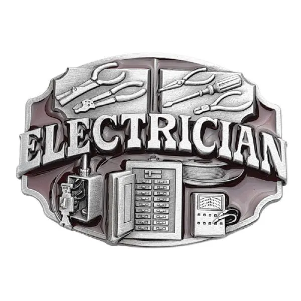 Gürtelschnalle Elektriker