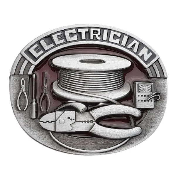 Gürtelschnalle Elektriker
