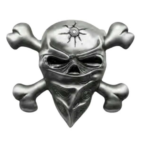 Guertelschnalle Pirat