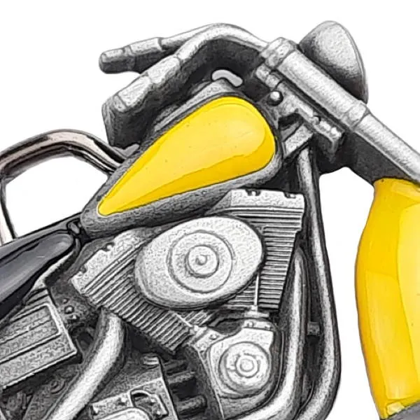 Gürtelschnalle Motorrad