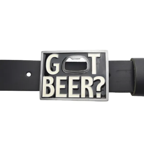 Belt Buckle Got Beer