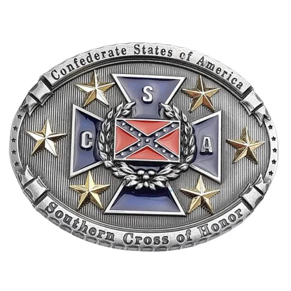 Confederate states belt buckle hot sale
