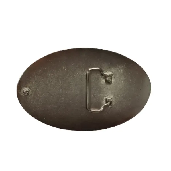 Belt Buckle Western Ornament back