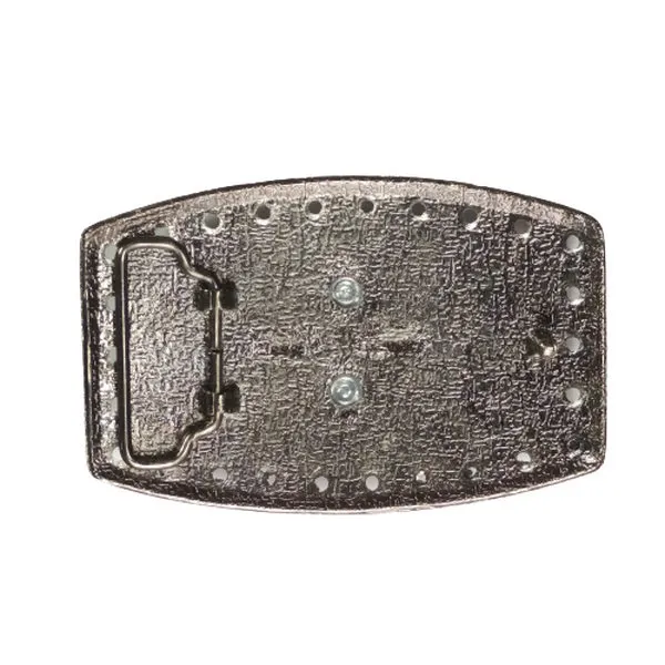 Belt Buckle Peace sign with glittering stones back