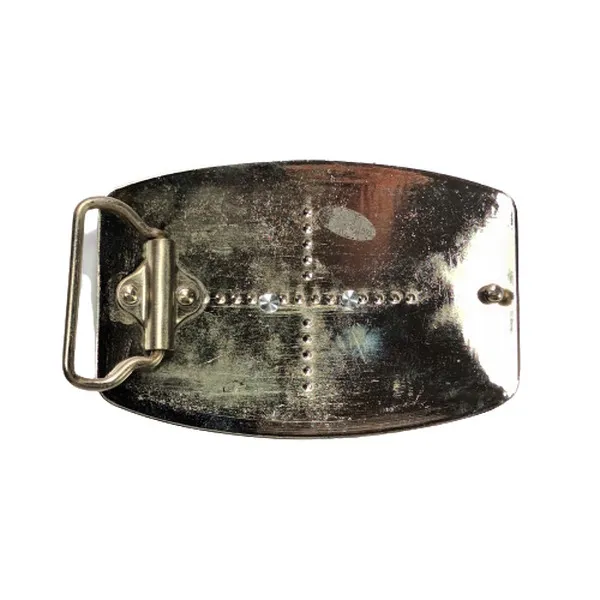 Belt Buckle Trucker Lady back