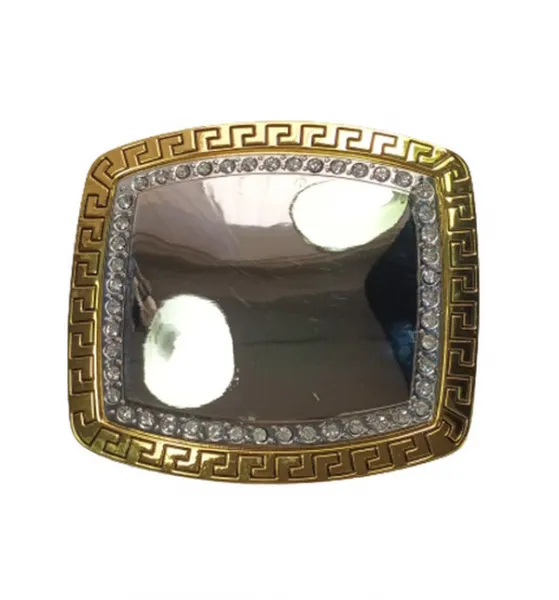 Belt Buckle Polished with decorative frame