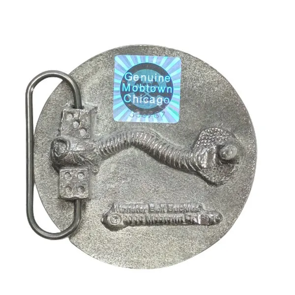 Belt Buckle Caliber 45 back