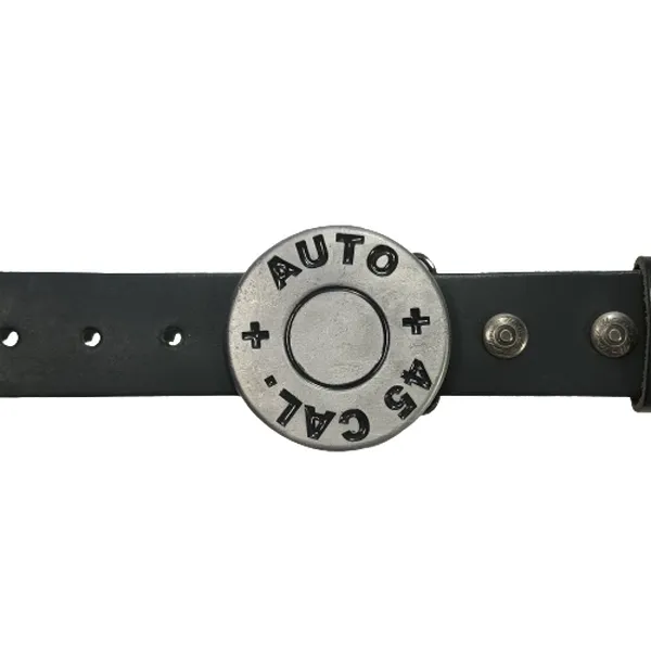 Belt Buckle Caliber 45 with belt