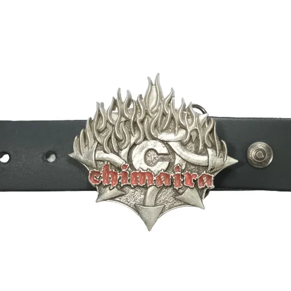 Gürtelschnalle Chimaira mit Gürtel