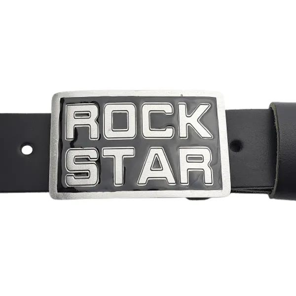 Guertelschnalle Rockstar am Guertel