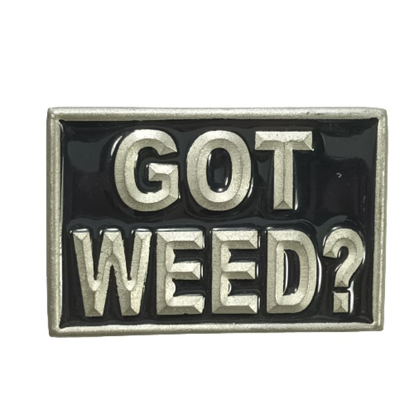 Belt Buckle Got Weed?