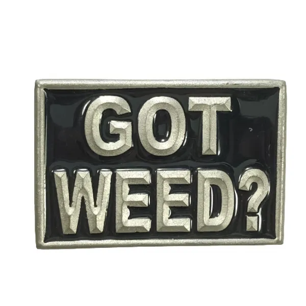 Gürtelschnalle Got Weed?