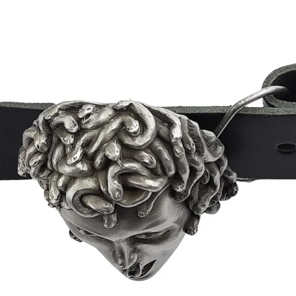 Gürtelschnalle Medusa