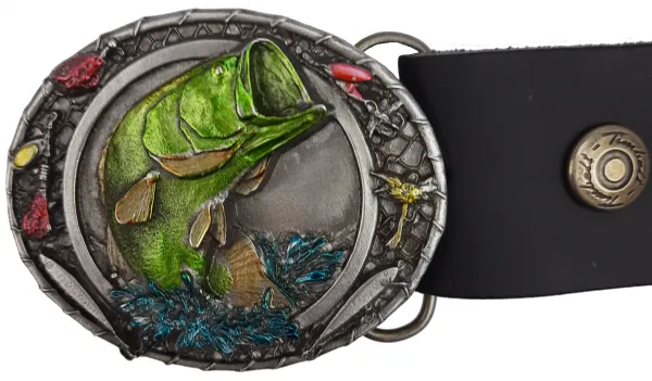 Gürtelschnalle Fisch
