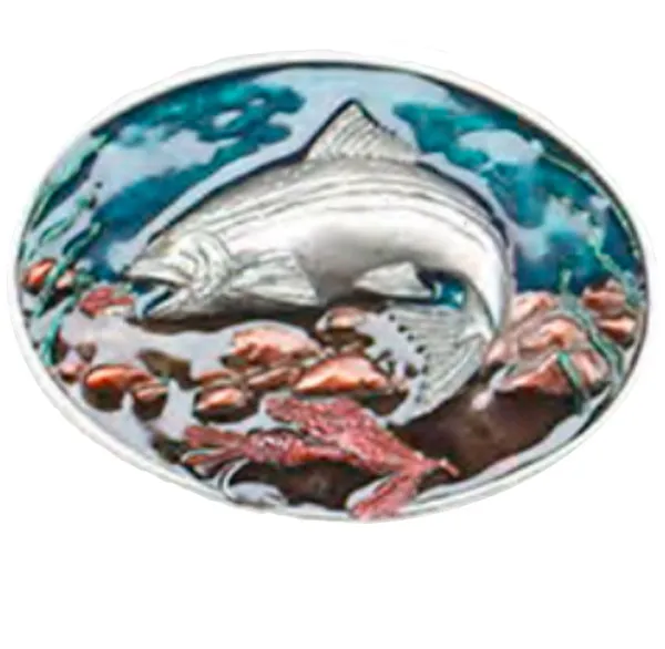 Gürtelschnalle Fisch