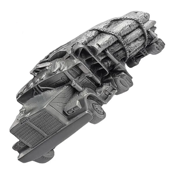 Gürtelschnalle Holztransporter