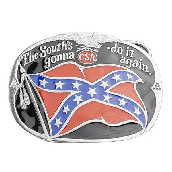 Belt Buckle CSA: The South's gonna do it again front