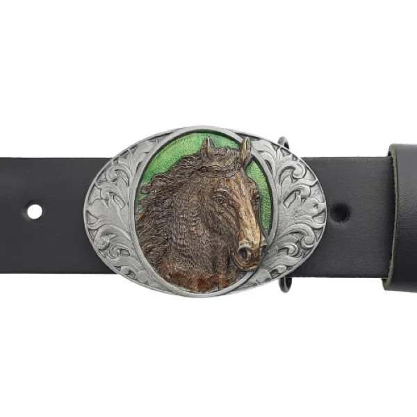 Belt Buckle Horsehead