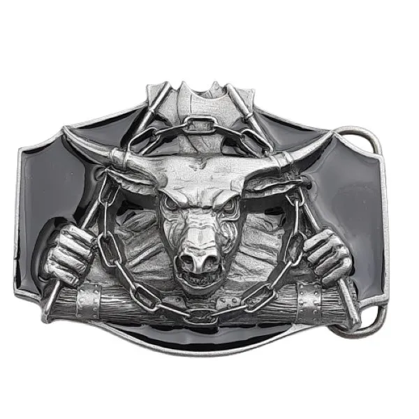 Belt Buckle Skull