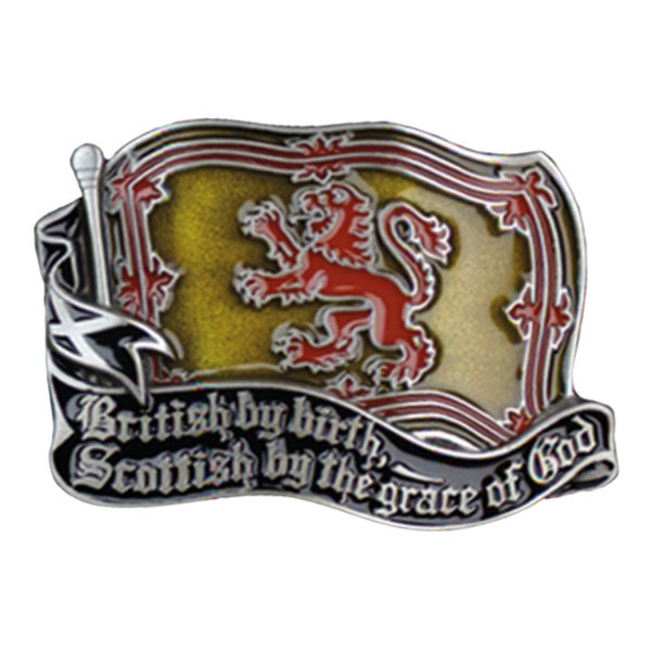 Belt Buckle Flag of Scotland