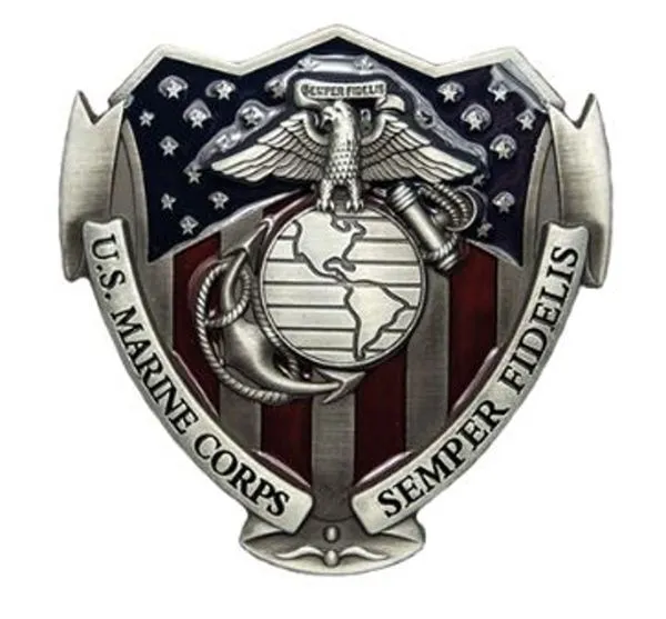 Gürtelschnalle Marines