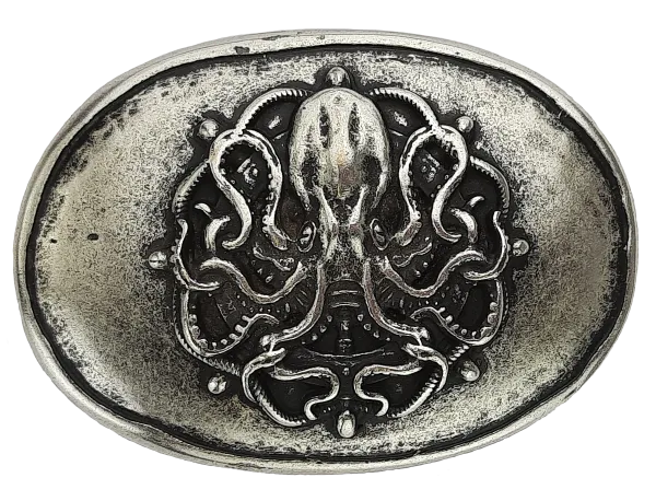 Belt Buckle Octopus