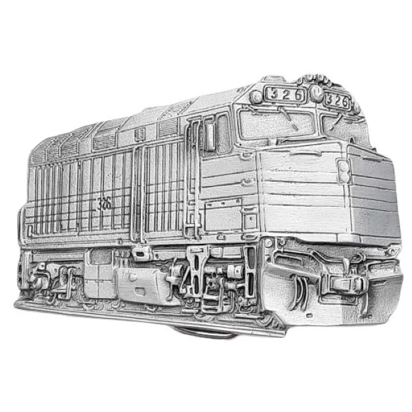 Gürtelschnalle Diesellokomotive 326