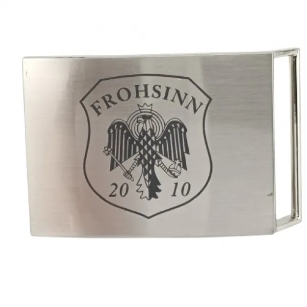 Custom Belt Buckle with Logo laser engraved Logo