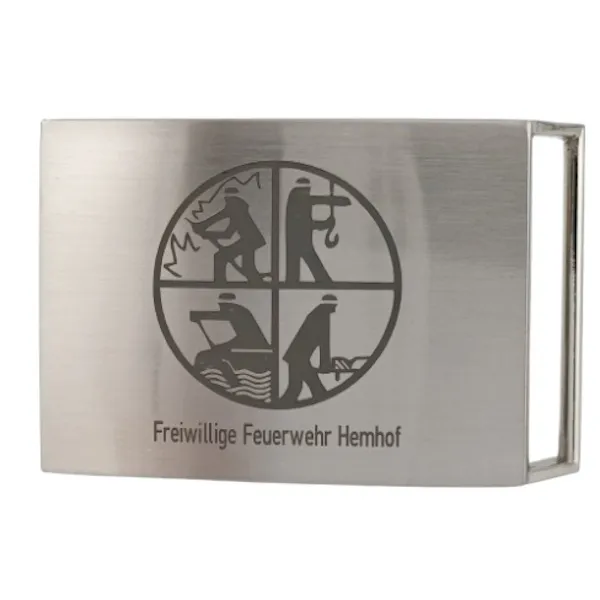 Custom Belt Buckle with Logo laser engraved Logo