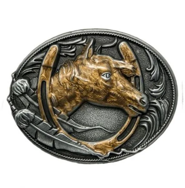 Buckle Horsehead and Horseshoe