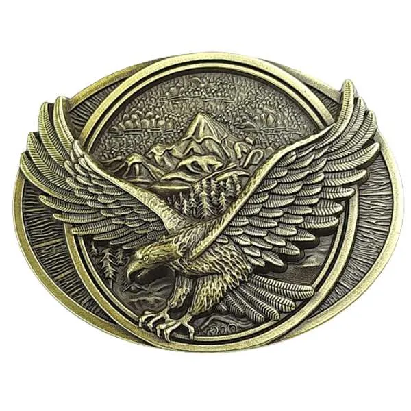Gürtelschnalle Fliegender Adler