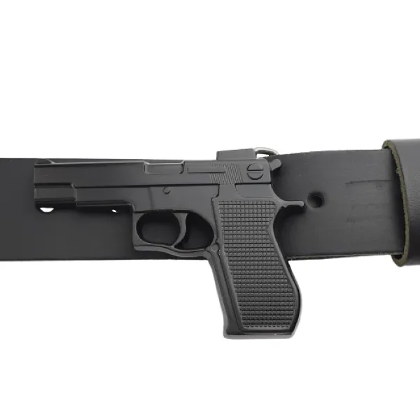 Belt Buckle Pistol Smith & Wesson with belt