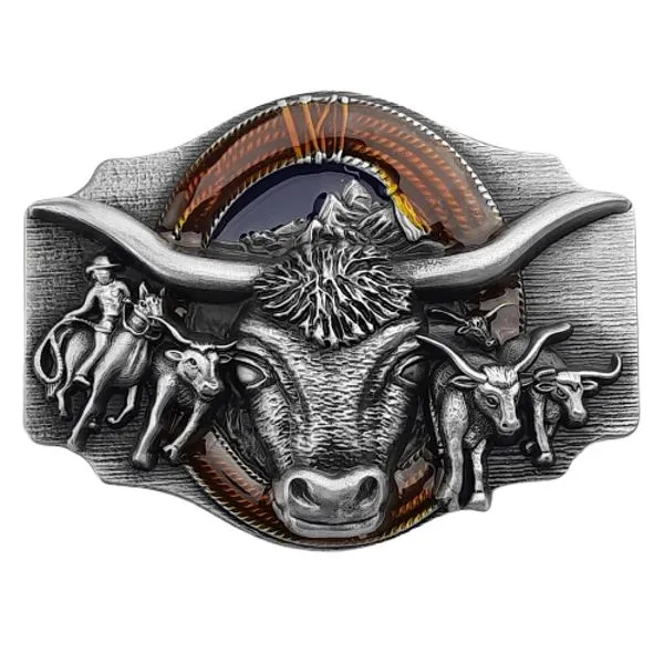 Belt Buckle Skull