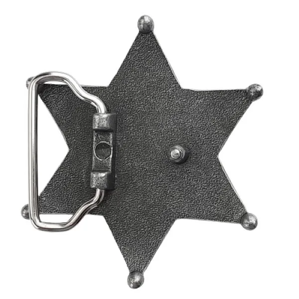 Gürtelschnalle Sheriff Star