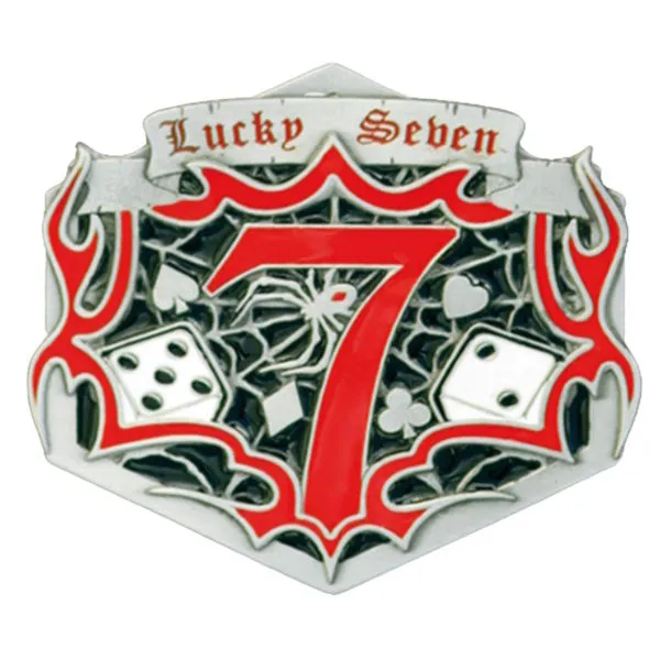 Belt Buckle Lucky 7