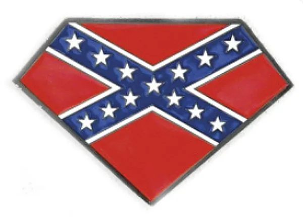 Gürtelschnalle Südstaatenflagge