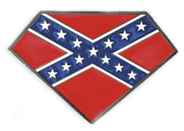 Buckle Southern Flag